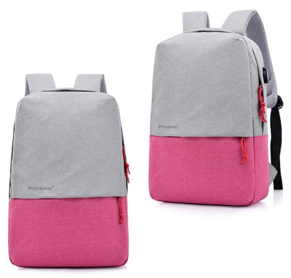 Cross border Picano custom computer bag backpack leisure student package men and women multi-functional USB charging knapsack - Image 2