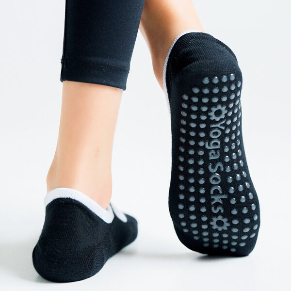 Open-back non-slip gym indoor floor socks - Image 2