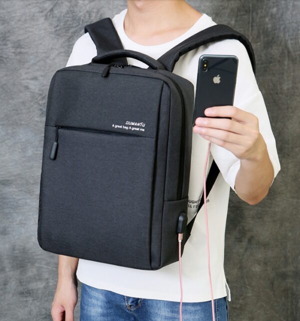 Waterproof and shockproof rechargeable backpack laptop bag - Image 2