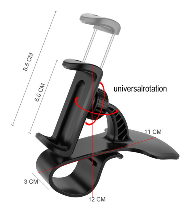 360 Degree Rotation Universal Car Phone Holder - Image 4