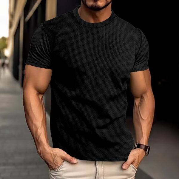 Men's Short Sleeve Breathable Slim Top