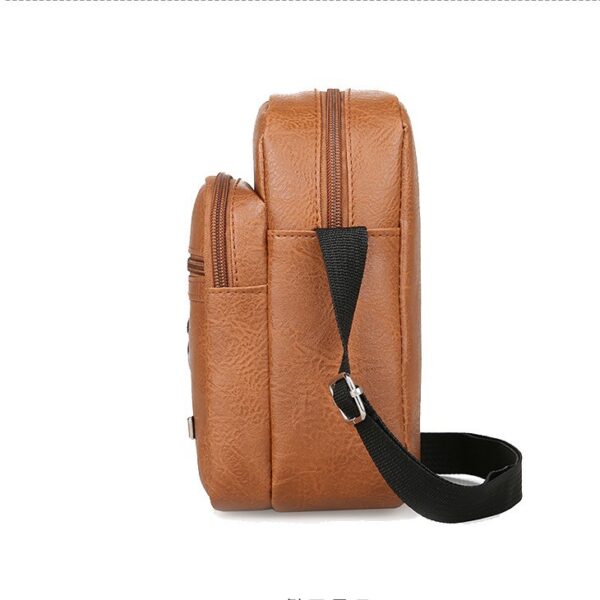 Simple Business Messenger Bag Vertical Casual Men - Image 5