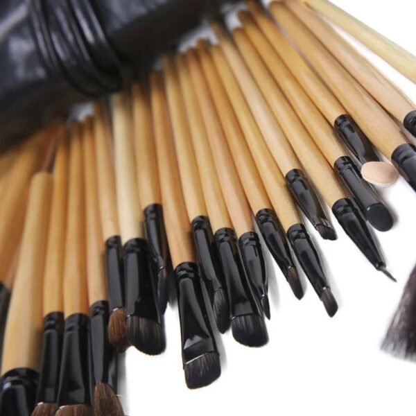 Gift Bag Of 24 Pcs Makeup Brush Sets Professional Cosmetics Brushes Eyebrow Powder Foundation Shadows Pinceaux Make Up Tools - Image 2